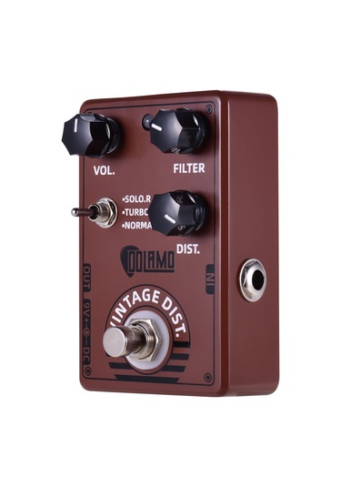 Geeksen Vintage Distoon Gitar Efekt Pedalı Ses Filtresi Ve Distoon Kontrolleri Elektrik Gitar İçin Gerçek By Kahve