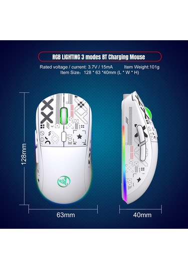 Hxsj C13116B-2 T90 Kablosuz Mekanik Mouse