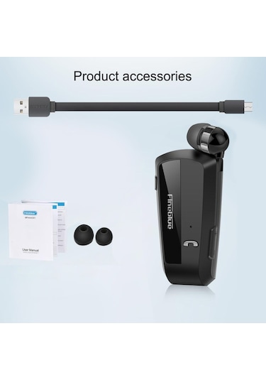 Hallow Fineblue F990 Business Bluetooth 5.0 Kablosuz Kulak İçi Kulaklık