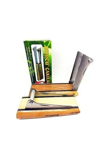 Burcu Aşı Bıçağı Ceviz Aşı Çakısı Çift Bıçak Dövme Çakı