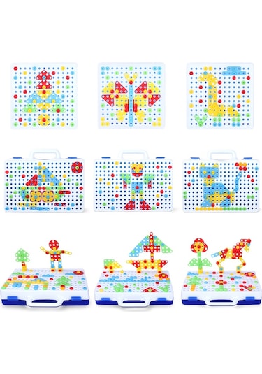 3d Matkaplı Creative Puzzle 11b Mozaik Puzzle 307 Parça