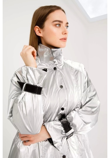 Pureva Shiny Micro Spor Kap - Gümüş