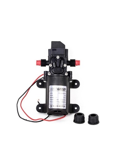 Trendooze Otomatik Akış Anahtarı Dc12v 70w 130psi Su Pompası, Kendinden Emişli Diğer
