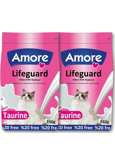 LifeGuard Yavru Kedi Süt Tozu 480gr + Maxisol 200gr + Biberon