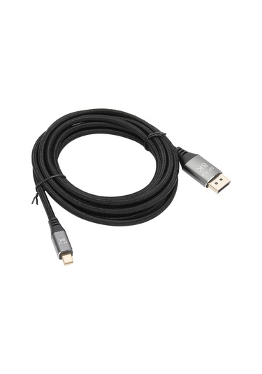 Vkemall 3m Mini Dp'den Dp'ye 1.4 Sürüm Kablosu - 8k Ultra Hd Çift Yönlü Dönüştürücü, Ekran Birleştirme Ve Verimlilik Artırıcı