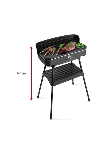 Fritel Bbq 2246 Ayaklı 2.200 W Elektrik Barbekü