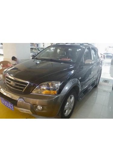 Kıa Sorento Yan Basamak 2003-2006 Arası Uyumlu Siyah Oem Boyalı