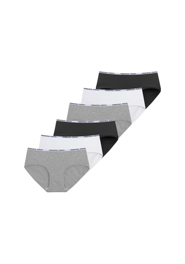 Likralı 6'lı Kutu Premium Günlük Kullanıma Uygun Bato Külot Amelıa G-008 A Resimdeki Renk