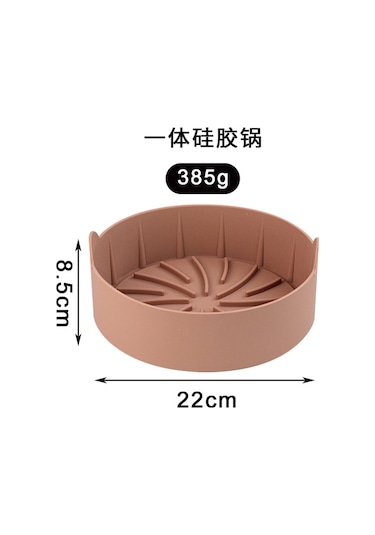 Qingmipy 19cm Dairesel Silikon Fritöz Izgarası - Instant Pot Aksesuarı, Çok Fonksiyonlu Ev Kullanıma Uygun Islak Yemeği Tabanı Diğer