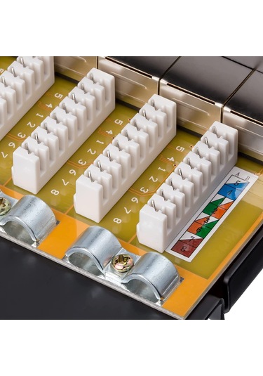 Netlink Patch Panel 24 Port CAT6A S/FTP Zırhlı Topraklı
