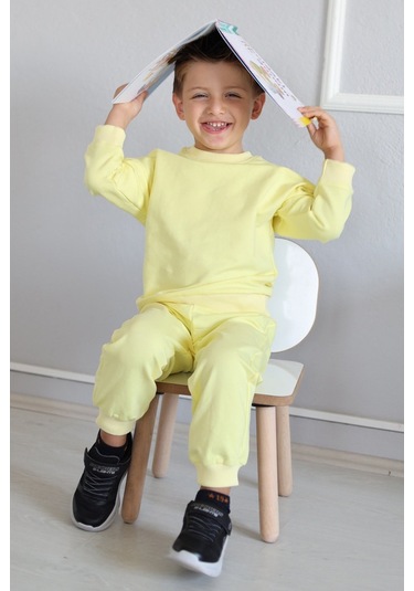 Babywom Basic Mevsimlik Eşofman Takımı- Sarı