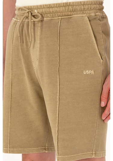 U.s. Polo Assn. Erkek Haki Şort Örme 50306976-vr027 Haki