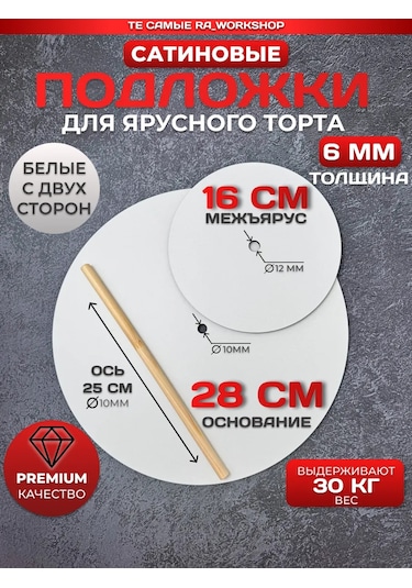 Ra Workshop Katmanlanmış Pasta Standları 455744985 Beyaz