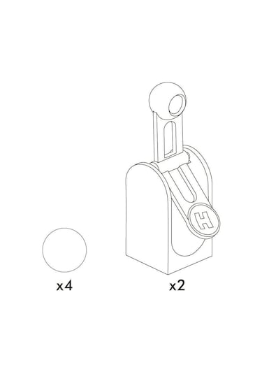 Hubelino Marble Run Gravity Hammer Genişletme Yapım Seti 6 Parça 420657