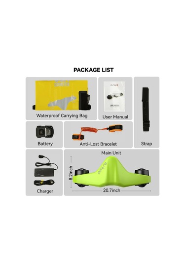 Asiwa Manta Sea Scooter Su Altı Dalış Scooterı Beyaz