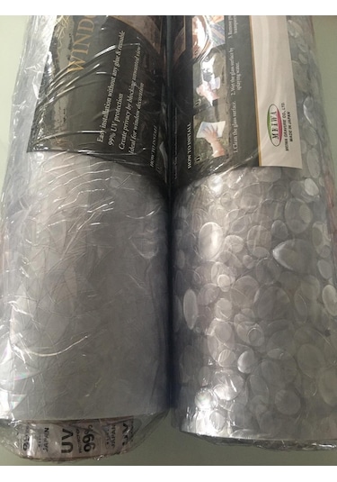 Statik Desenli Cam Folyosu Buzlu Cam Folyo Cam Filmi 3 D. (431361416)