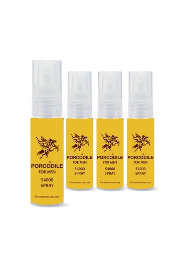 Porcodile Sprey 4 x 20 ML