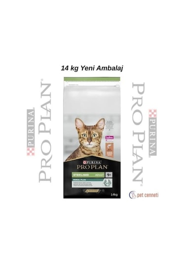 Pro Plan Sterilised Somonlu Kedi Maması 14 Kg