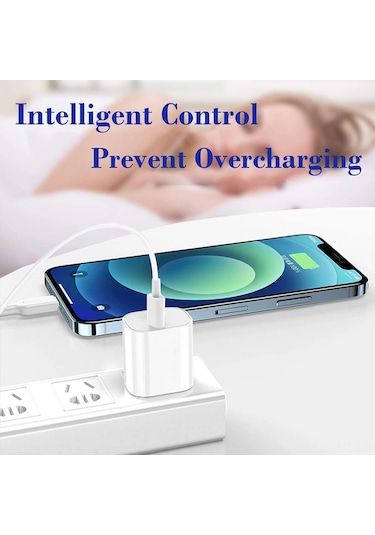 Monyee 20w Pd Hızlı Şarj Cihazı, Usb-c Duvar Adaptörü, İphone 14/13/12 Ve İpad İçin, 30 Dakikada %50 Şarj, Aşırı Akım Koruma, Kompakt Tasarım