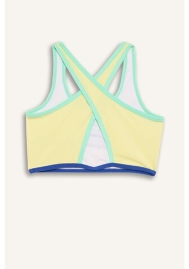 DeFacto Kız Çocuk Baskılı Bikini Takımı E0011A825HSYL236 Sarı DeFacto Kız Çocuk Baskılı Bikini Takımı E0011A825HSYL236 Sarı