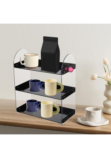 Suntek Dolap Masaüstü Mutfak Için Çok Yönlü Tezgah Üstü Siyah