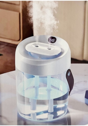 Kana H2o Büyük Boy Çift Spreyli Hava Nemlendirici Elektronik Ekranlı