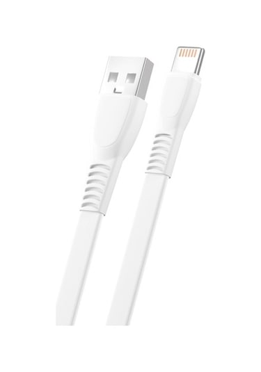 Fitplus Flat Fs-402 Lightning Data/Şarj Kablosu 2.4A 1Mt (521340970)