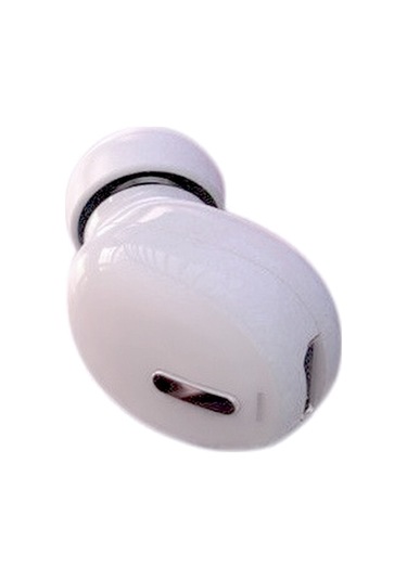 Geeroyoo X9 Bluetooth 5.0 Kulak İçi Kulaklık - Mini, Gizli, 5 Saat Çalma Süresi, Tek Tuş Kontrol, Mikrofonlu İş Ve Araç Kulaklığı Beyaz