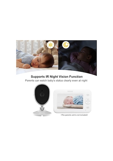 Vkemall Bebek Monitörü İçin İç Mekan Akıllı Kamera Gece Görüşü
