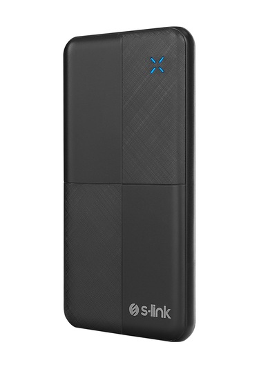 S-link Ip-g12n 10000mah Micro+usb+ Type-c Giriş+çıkış Siyah Taşınabilir Pil Şarj Cihazı Powerbank Siyah