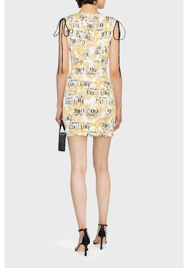 Versace Bayan Elbise 74HAO921 JS162 G03 BEYAZ