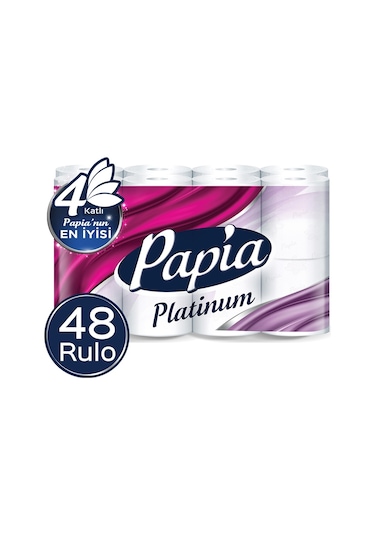 Papia Platinum Tuvalet Kağıdı 3 x 16 Rulo