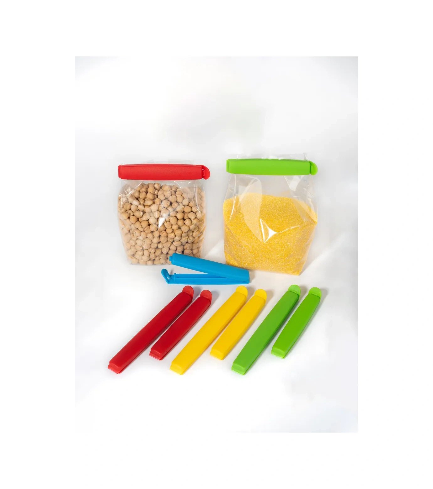 Gred 10'lu Paket Torbayı İçin Mutfak Mandalı Seti 287996057 Yeşil