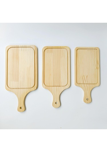 Suntek Ahşap Kesme Tahtası Dayanıklı Kolay Kullanım Peynir M