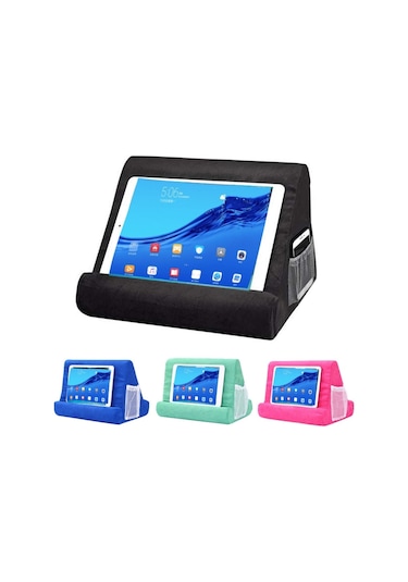 Dizüstü Bilgisayar Tutucu Tablet Yastığı Çok Fonksiyonlu Dizüstü Bilgisayar Soğutma Yastığı Dinlenme Yastığı Lake Blue