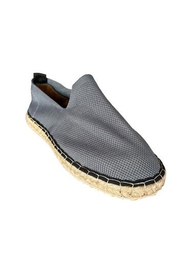 Unisex El Yapımı Triko Espadril Grı-gri Gri
