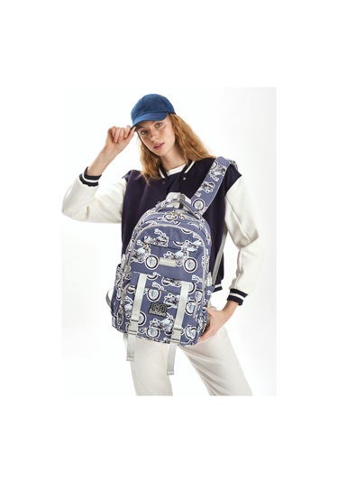 Pierre Cardin Sırt Çantası 07pc17733 MAvi