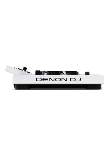Denon Sc Live 4 4-deck Standalone Dj Kontrolcü, 7" Dokunmatik Ekran, Dahili Hoparlörler Ve Wı-fı - Beyaz