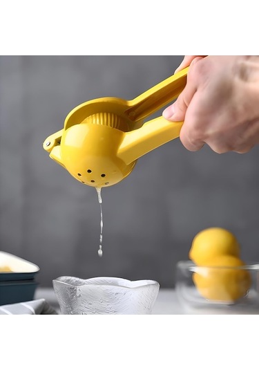 2'si 1 Arada Mutfak Manuel Limon Sıkacağı Alüminyum Portakal Sıkacağı Meyve Presi Kelepçe Aletleri Çok Fonksiyonlu Yemek Kelepçesi Aksesuarları Yeşil Yeşil