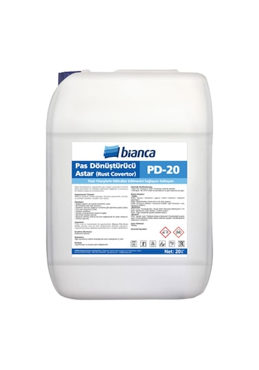 Bianca Pd-20 Pas Dönüştürücü Astar (Rust Convertor) 1 Lt