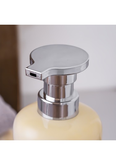 Porsima 277745 Sıvı Sabunluk Fırçalı Süngerlikli Sabunluk Krem