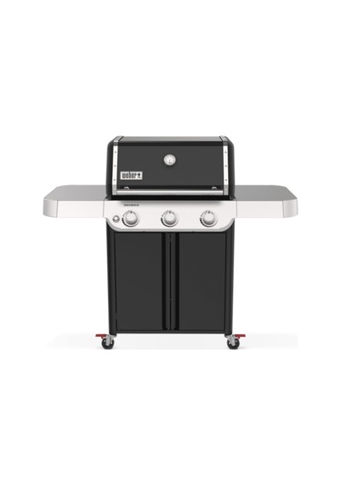 Weber Genesis E-315 Siyah Gazlı Barbekü 3 Brülör, Geniş Pişirme Alanı-276 Siyah