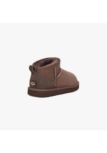 Ugg Classic Ultra Mini Çocuk Kahverengi Bot Düz 1130750k Kahverengi