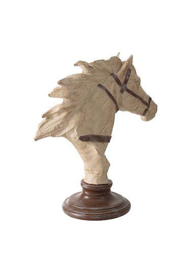 Mudo Home Brown Horse Biblo 40x18x37 Cm