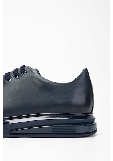 Tamer Tanca Erkek Hakiki Deri Lacivert Sneakers &amp; Spor Ayakkabı 698 1089-5 Erk Ayk Sk23/24 Lacıvert Lacivert