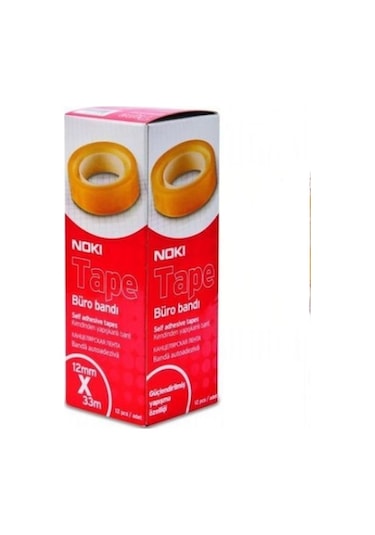 Noki Büro Bandı 12 MM X 33 M Selefon Bant 12'Li Kutu