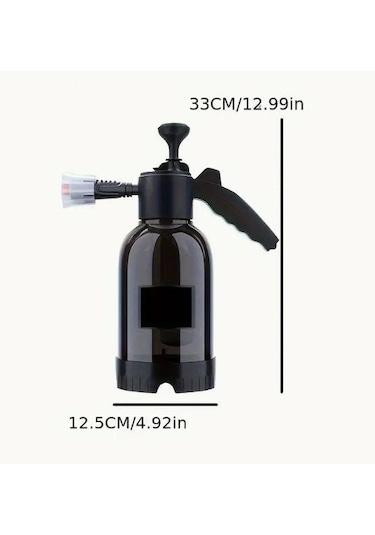 Autocher Köpük Ve Sivi Pompa 2 Lt Siyah