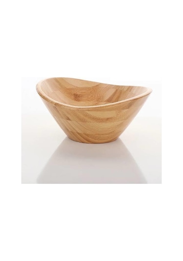 Mien-1164 Oval Bambu Kase Ahşap