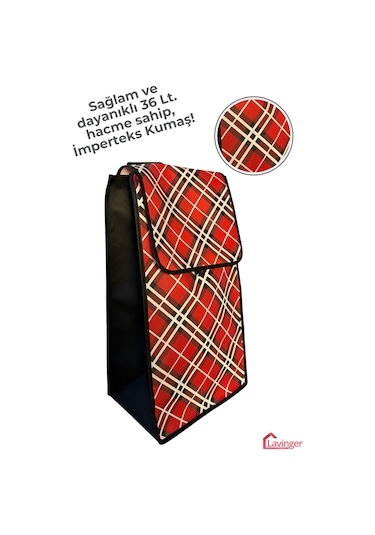 Lavinger 58a Pazar Arabası Plus Büyük Tekerli