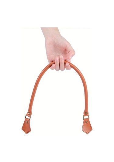 Fochsia 3 2strands Deri Çanta Sapı Derin Altın Sarısı Antik Bronz Aksamlı 23.62 İnç Dıy Projeleri